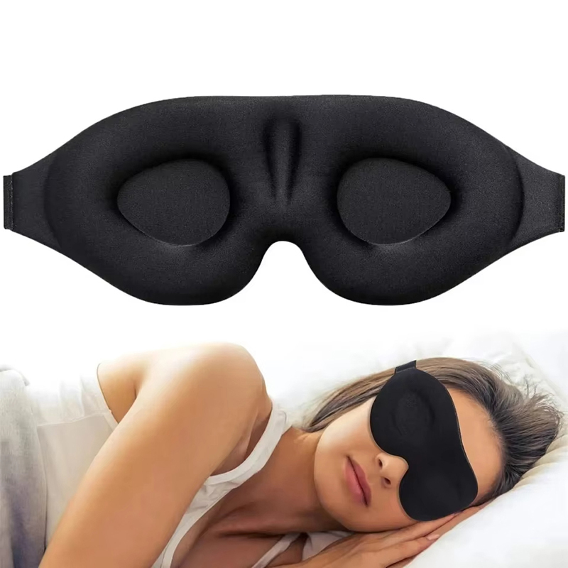 3D Printing Mask - 1/2/3 buah Masker Tidur 3D dengan