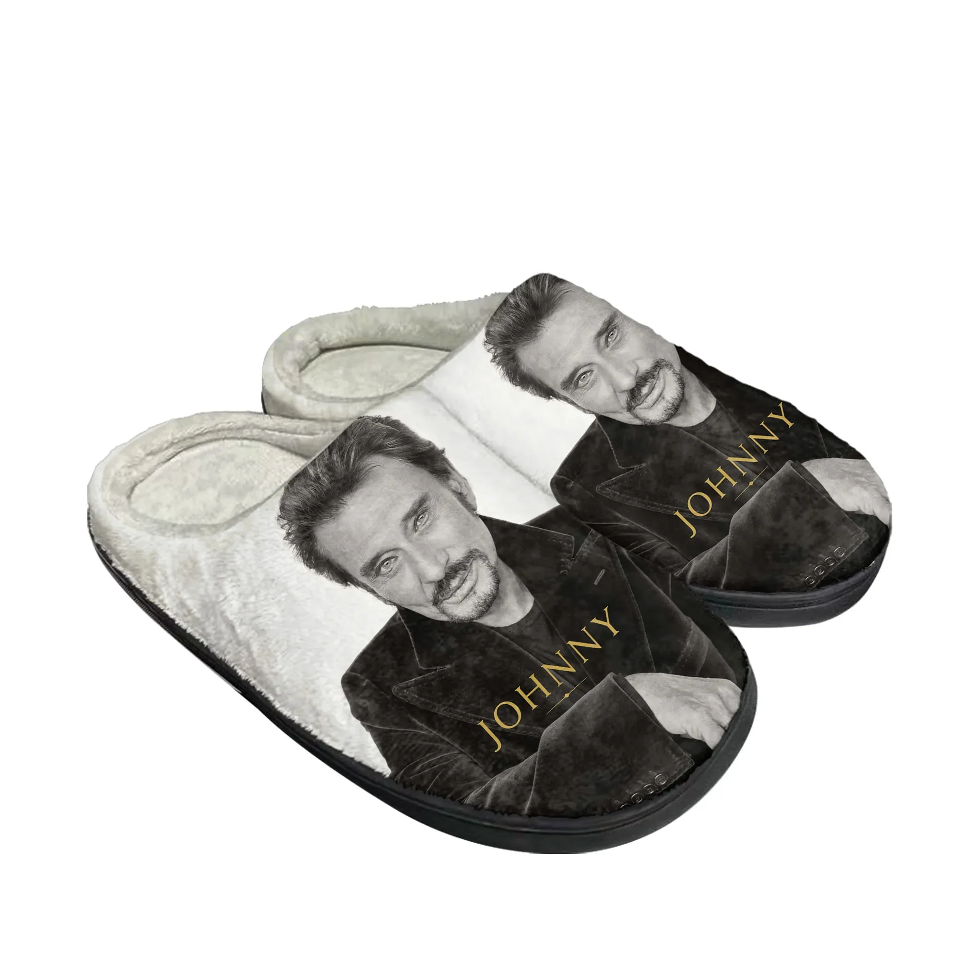 3D Printing Custom - Johnny Hallyday Penyanyi Rock Sandal Rumah