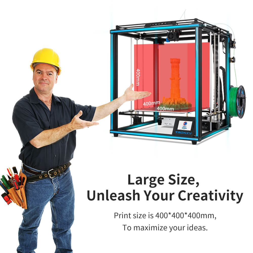 3D Printing Online Service - Tronxy X5SA Tempat Tidur Printer 3D