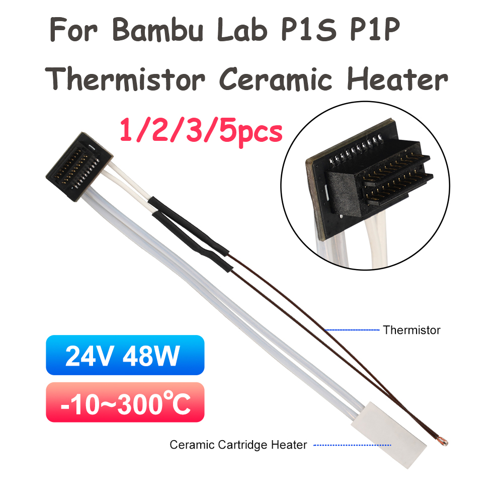3D Printing Bambu Lab - Pemanas Keramik Thermistor untuk Bambu Lab