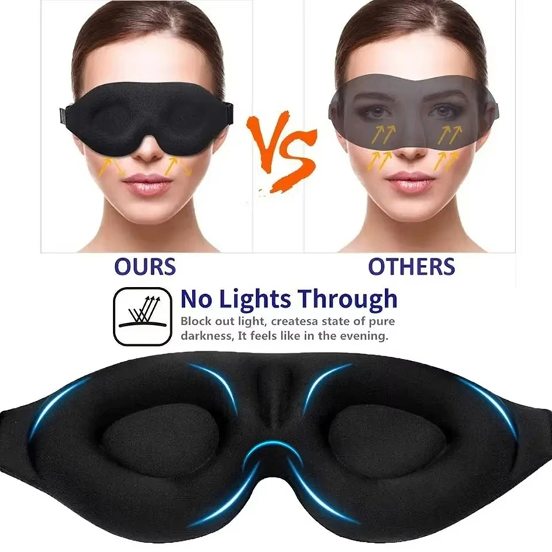 1/2/3 buah Masker Tidur 3D den - 3D Printing Mask ulasan dan harga