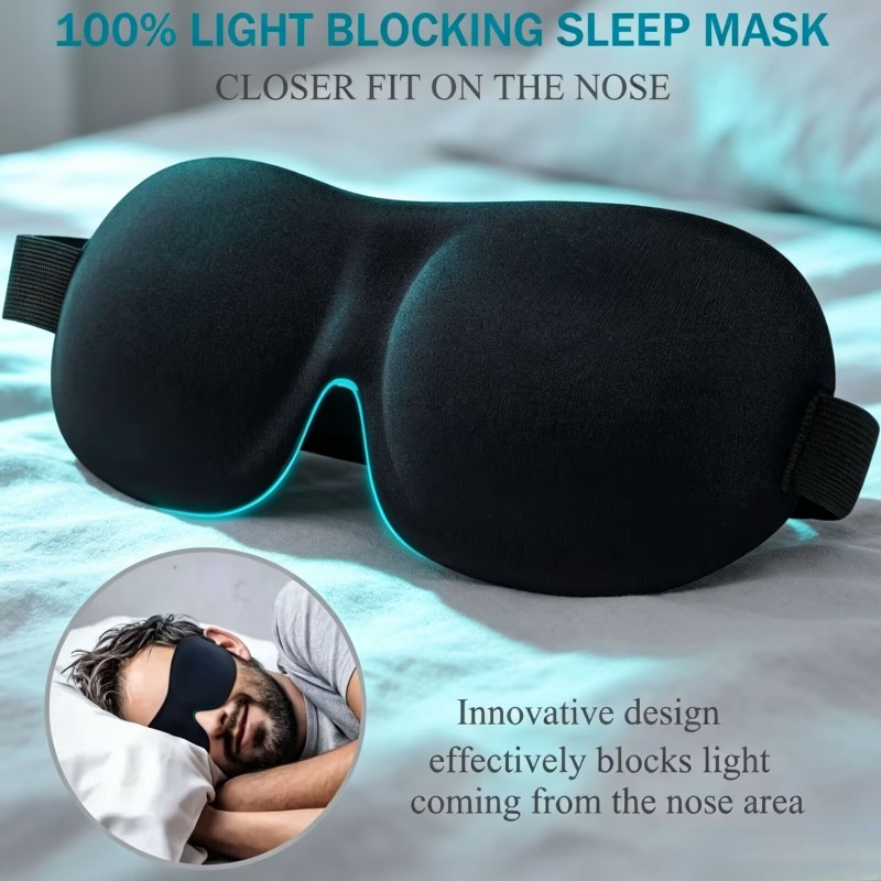 Penutup Mata Tidur 3D 2pcs Ala - 3D Printing Mask ulasan dan harga