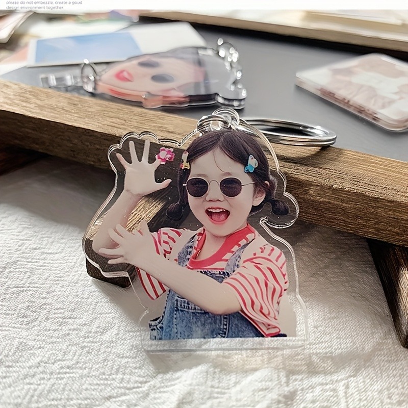Gantungan Kunci Foto dan Teks  - 3D Printing Custom ulasan dan harga