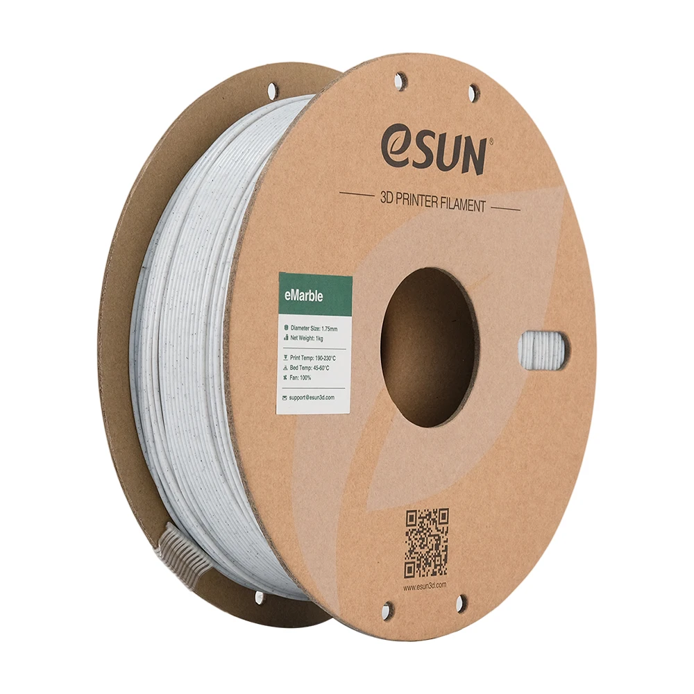 Filamen PLA Marmer ESUN 1.75mm - 3D Printing Nylon ulasan dan harga