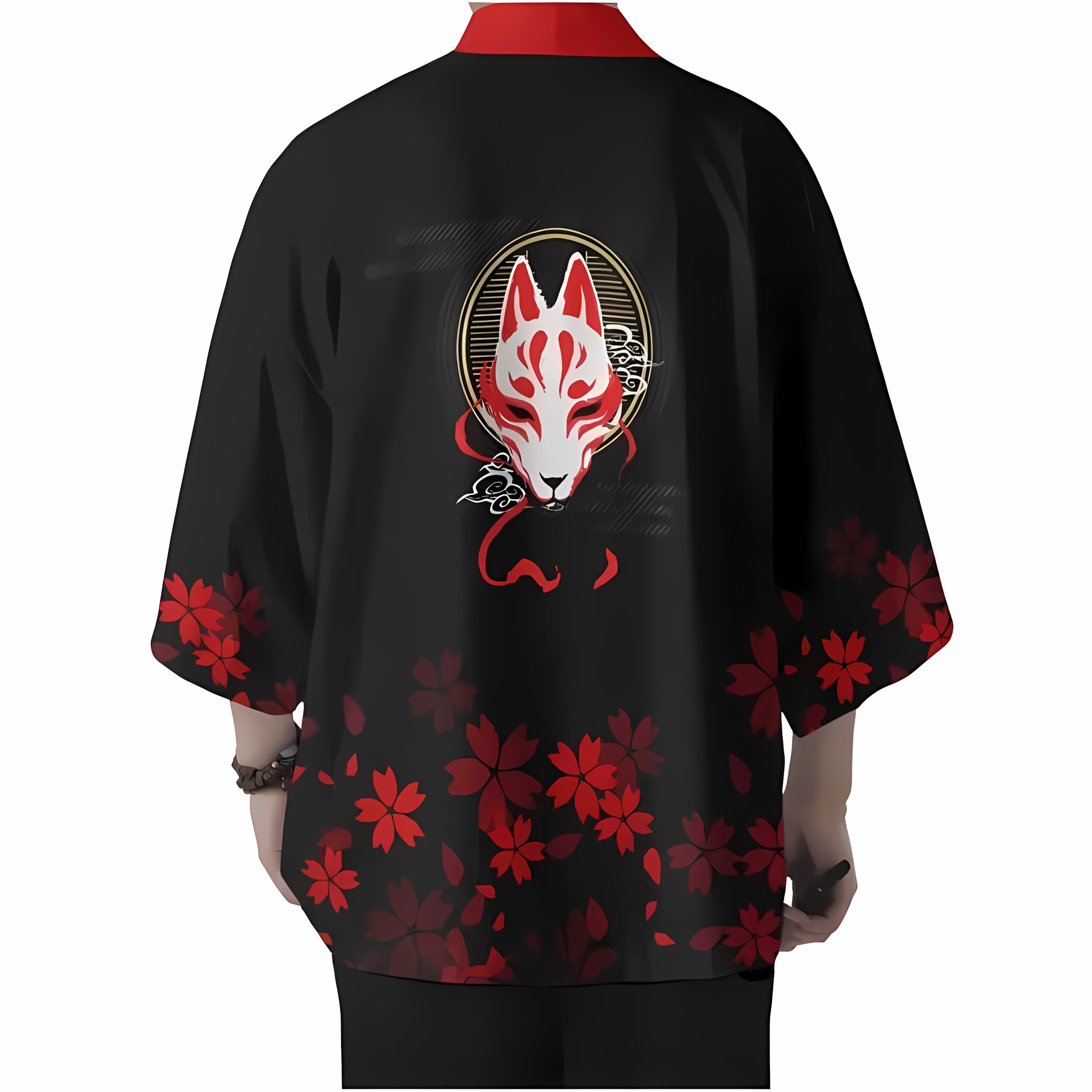 Kimono Pria Gaya Baru Musim Pa - 3D Printing Mask ulasan dan harga
