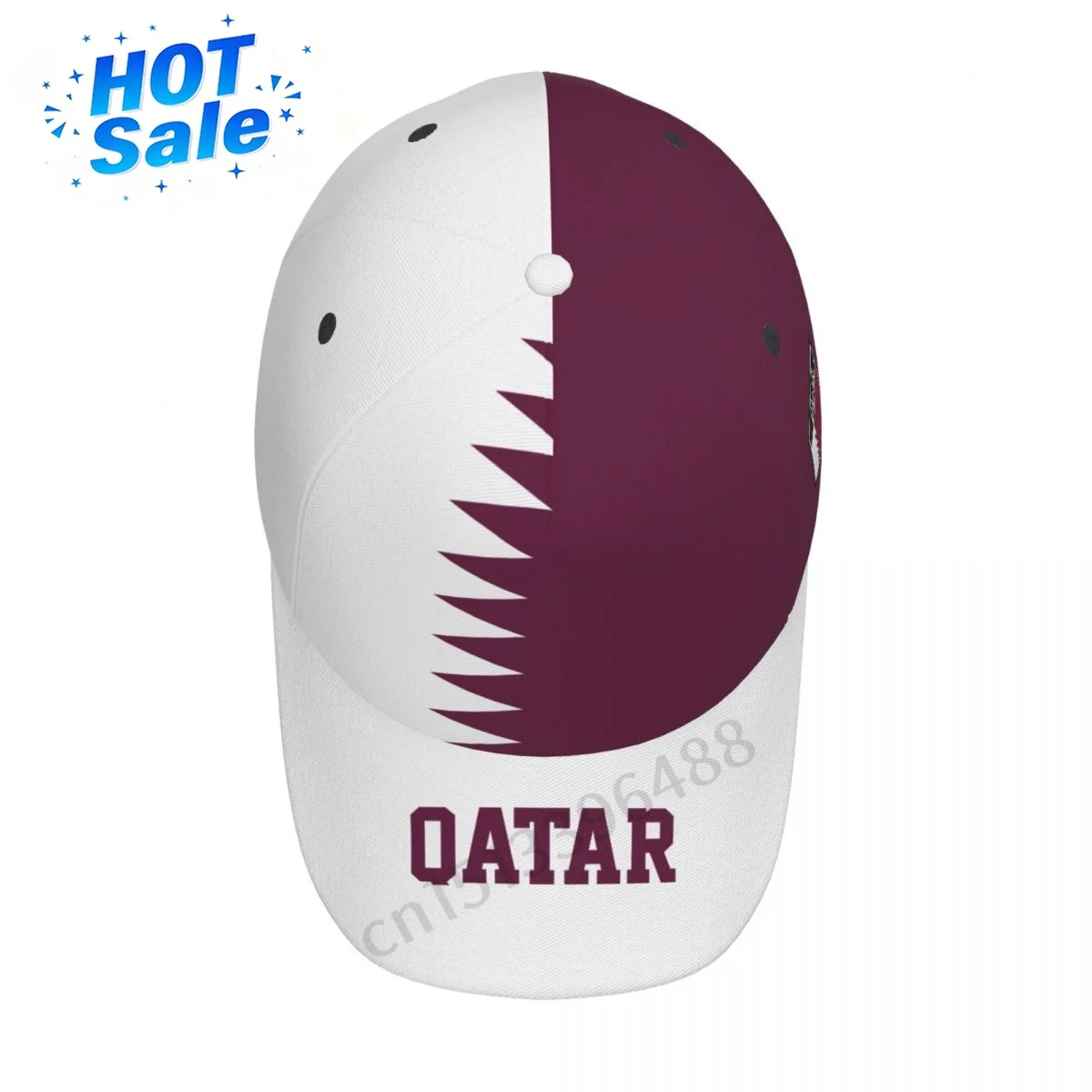 Topi Kustom 2025 Bendera Qatar - 3D Printing Qatar ulasan dan harga
