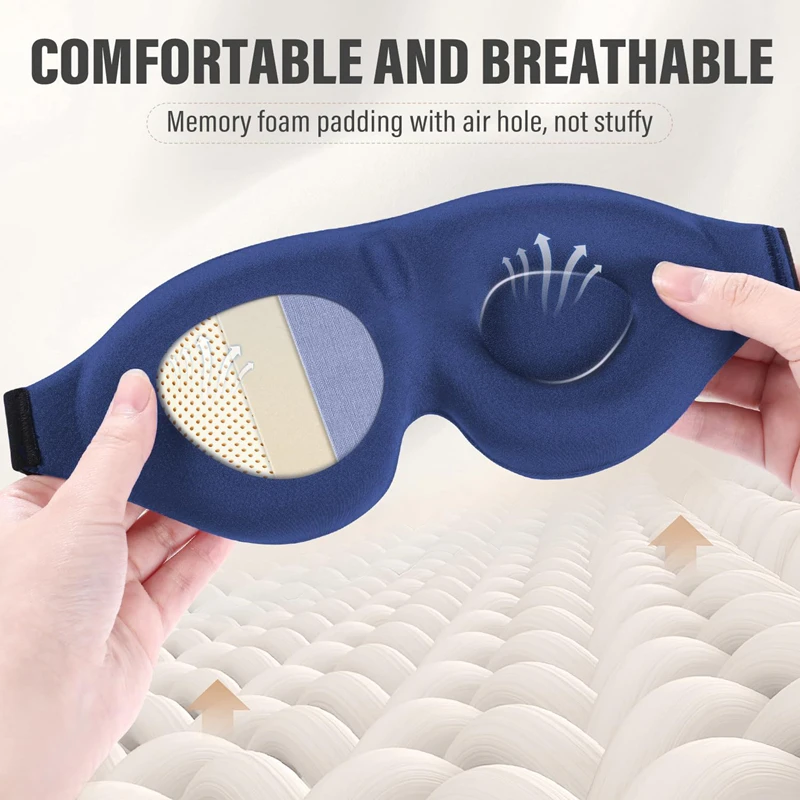 Penutup Mata Tidur 3D Bernapas - 3D Printing Mask ulasan dan harga