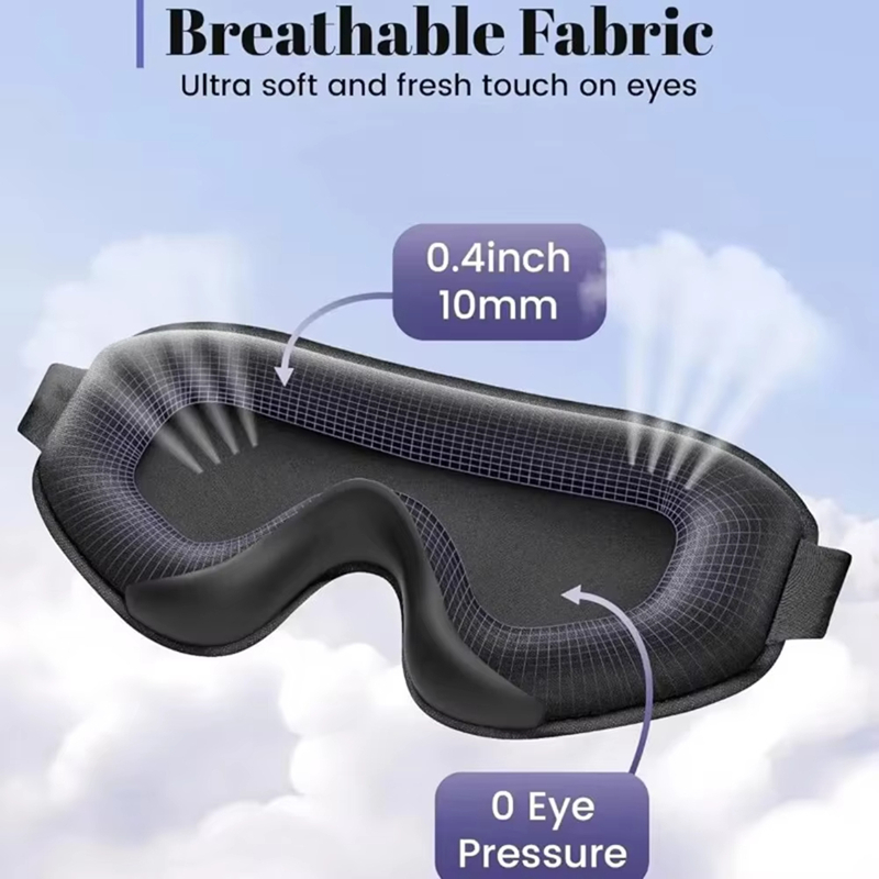 Penutup Mata Tidur Blackout -  - 3D Printing Mask ulasan dan harga